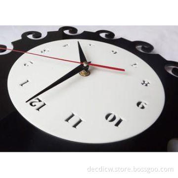 Diy Custom Decorative Mirror Clock Personalized Gift Wall C